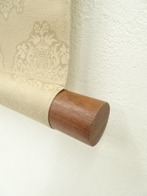 掛け軸 高木春石 『 三羊開泰 』 絹本 希少 軸装 茶道具 掛軸 美品